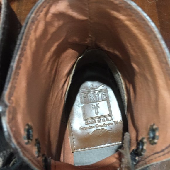 FRYE LTA FHER UPPER BOOTS SIZE 6M - Picture 8 of 11